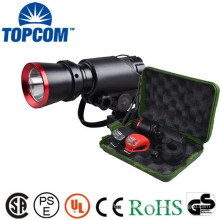 Factory Price Long Distance LED Bicycle Flashlight With Gift Box